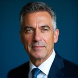 Retrato profesional del CFO de Grupo Financiero Alcázar